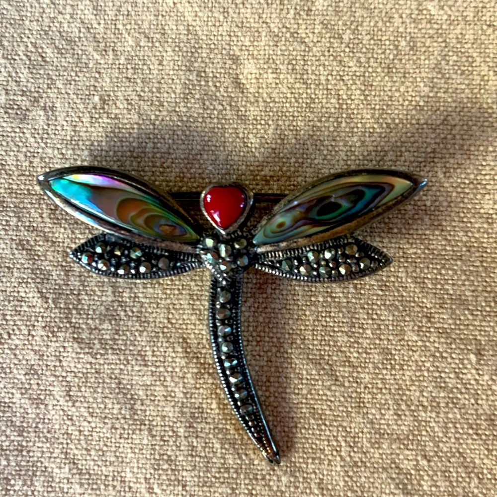 Dragon fly brooch